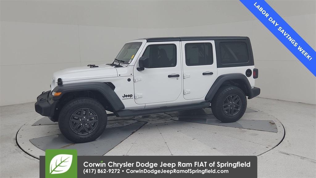 used 2024 Jeep Wrangler car, priced at $38,553