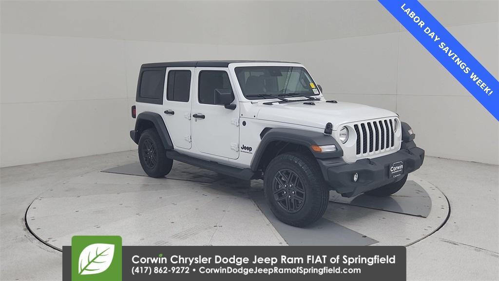 used 2024 Jeep Wrangler car, priced at $38,553