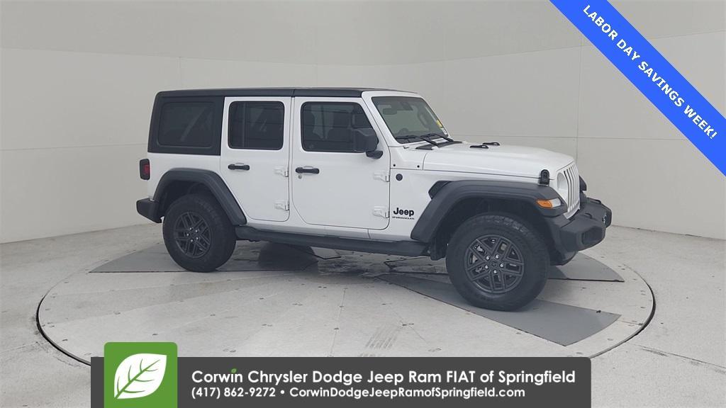 used 2024 Jeep Wrangler car, priced at $38,553