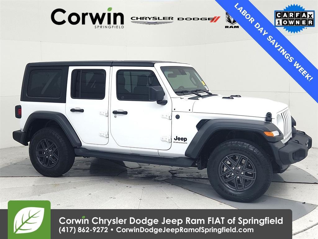used 2024 Jeep Wrangler car, priced at $38,879