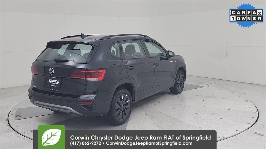 used 2024 Volkswagen Taos car, priced at $17,495