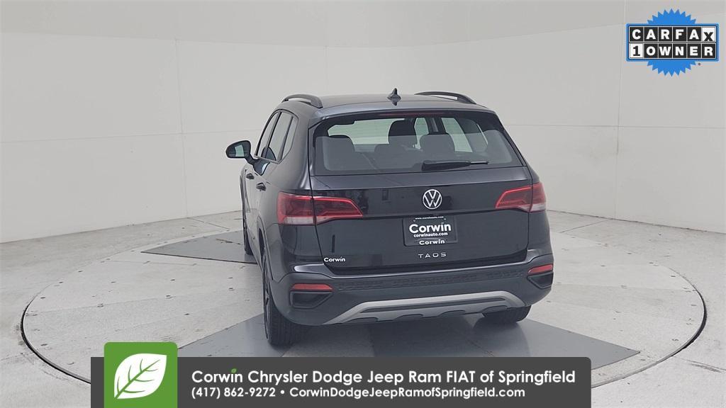 used 2024 Volkswagen Taos car, priced at $17,495