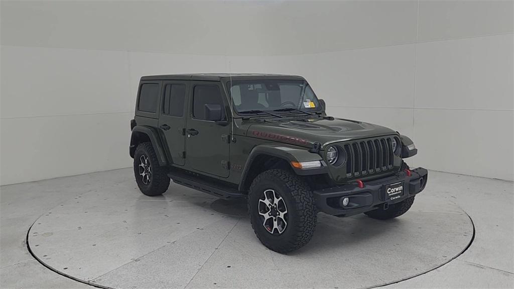 used 2021 Jeep Wrangler Unlimited car, priced at $41,953