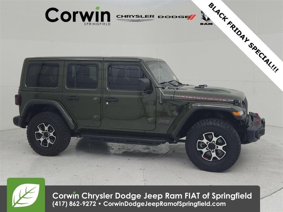 used 2021 Jeep Wrangler Unlimited car, priced at $37,500