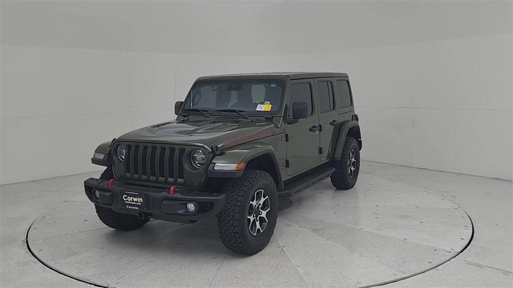 used 2021 Jeep Wrangler Unlimited car, priced at $41,953