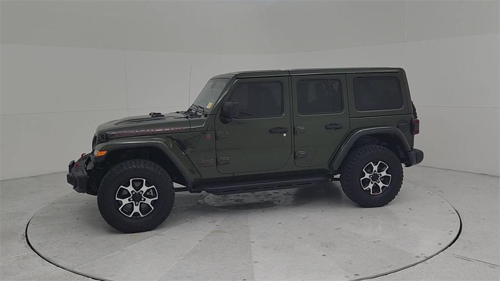 used 2021 Jeep Wrangler Unlimited car, priced at $41,953