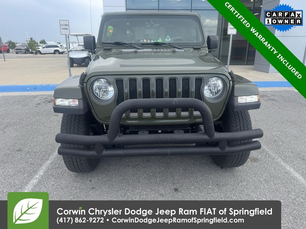 used 2021 Jeep Wrangler car, priced at $29,500