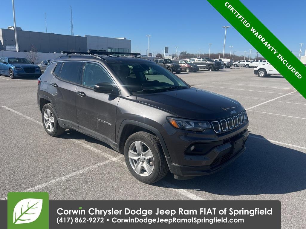 used 2022 Jeep Compass car, priced at $20,553