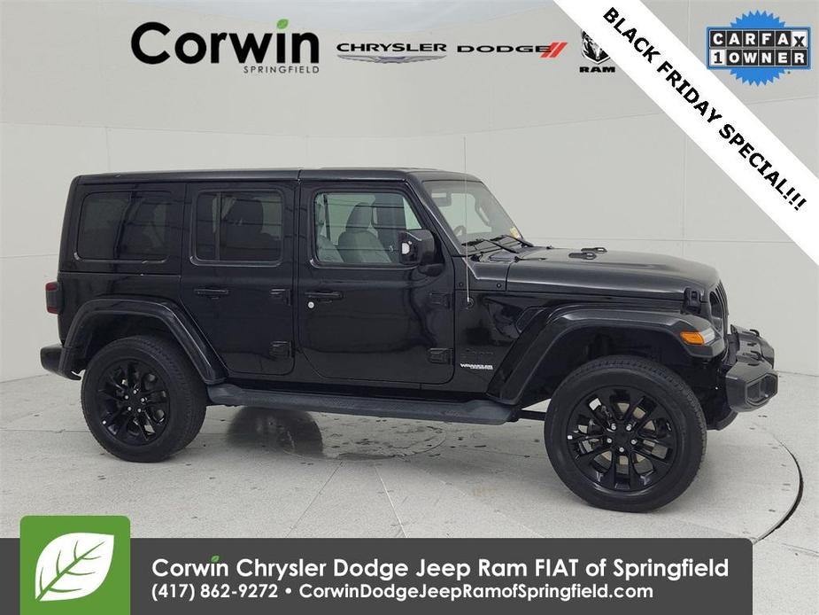 used 2022 Jeep Wrangler Unlimited car, priced at $32,500