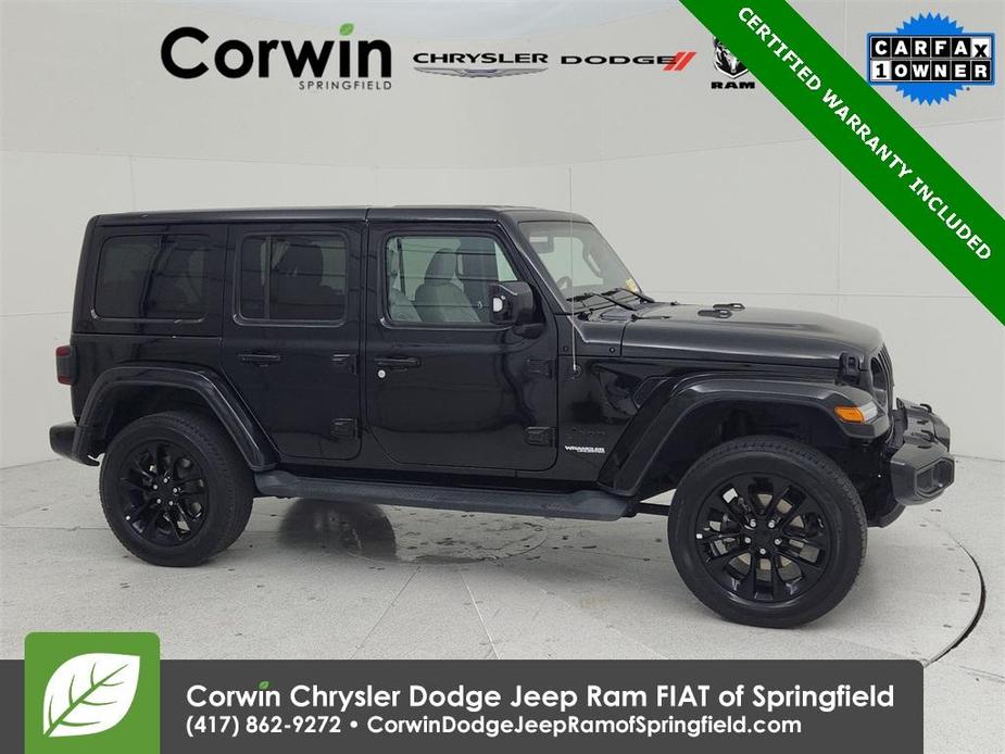 used 2022 Jeep Wrangler Unlimited car, priced at $34,889