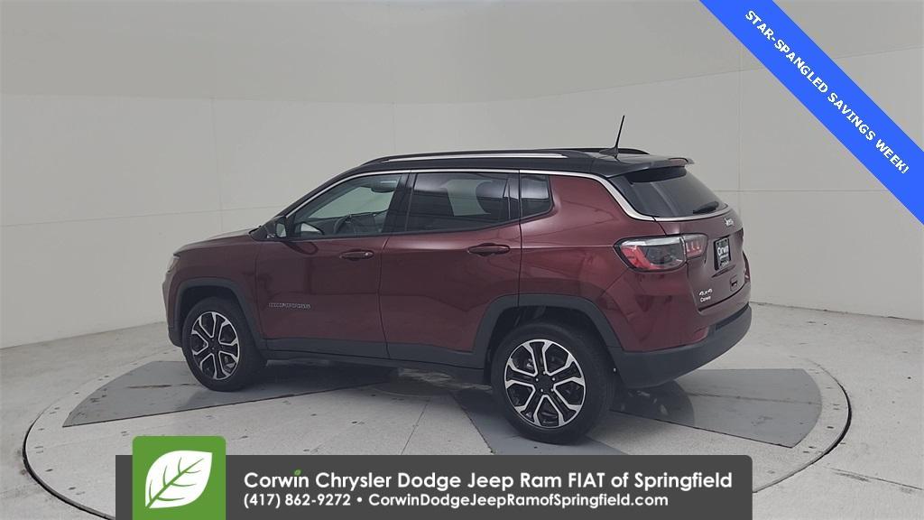 used 2022 Jeep Compass car, priced at $23,893