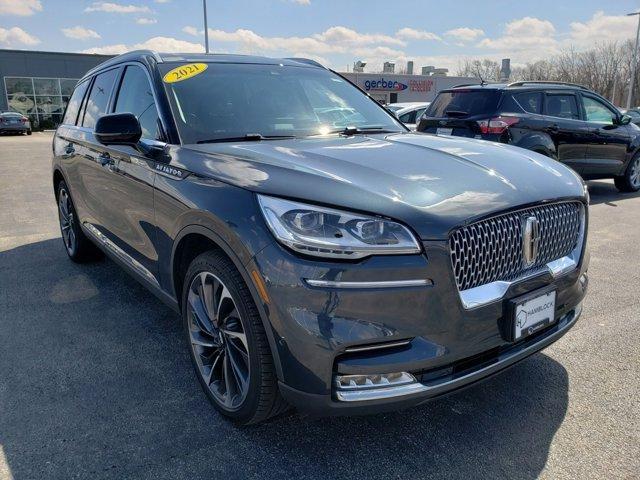 used 2021 Lincoln Aviator car, priced at $45,995