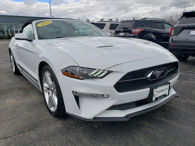 used 2021 Ford Mustang car, priced at $24,489