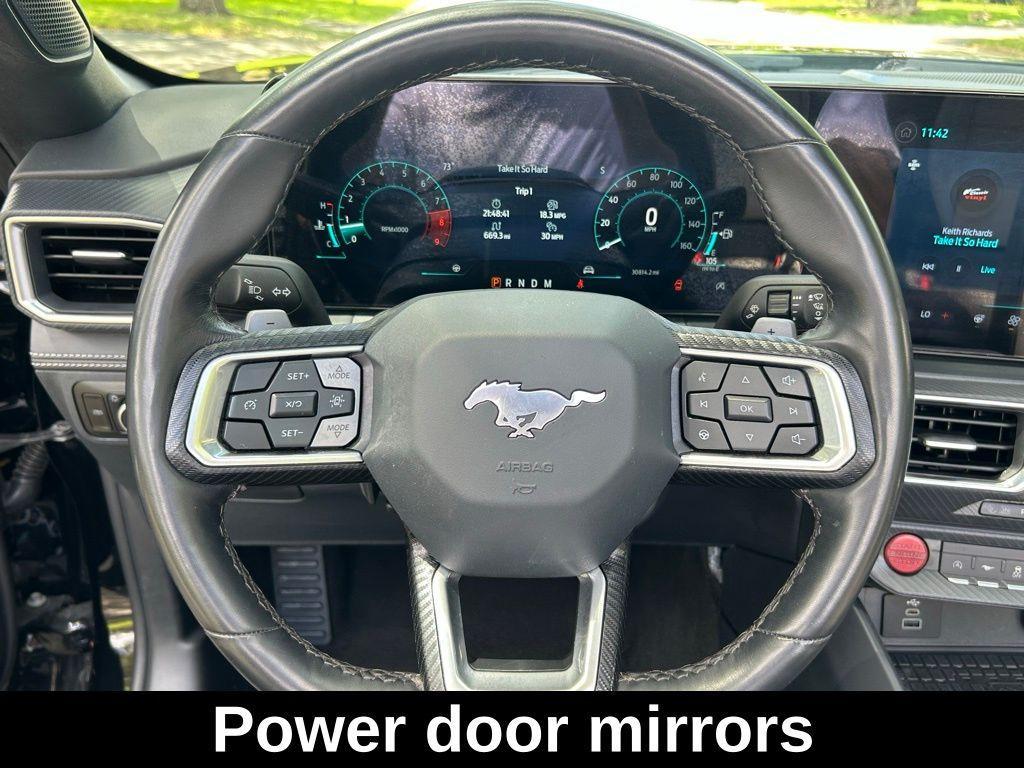 used 2024 Ford Mustang car, priced at $38,996