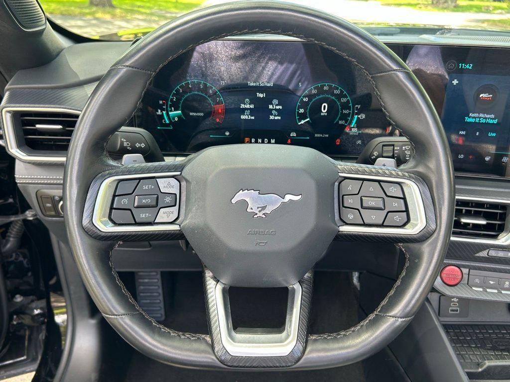 used 2024 Ford Mustang car, priced at $42,996