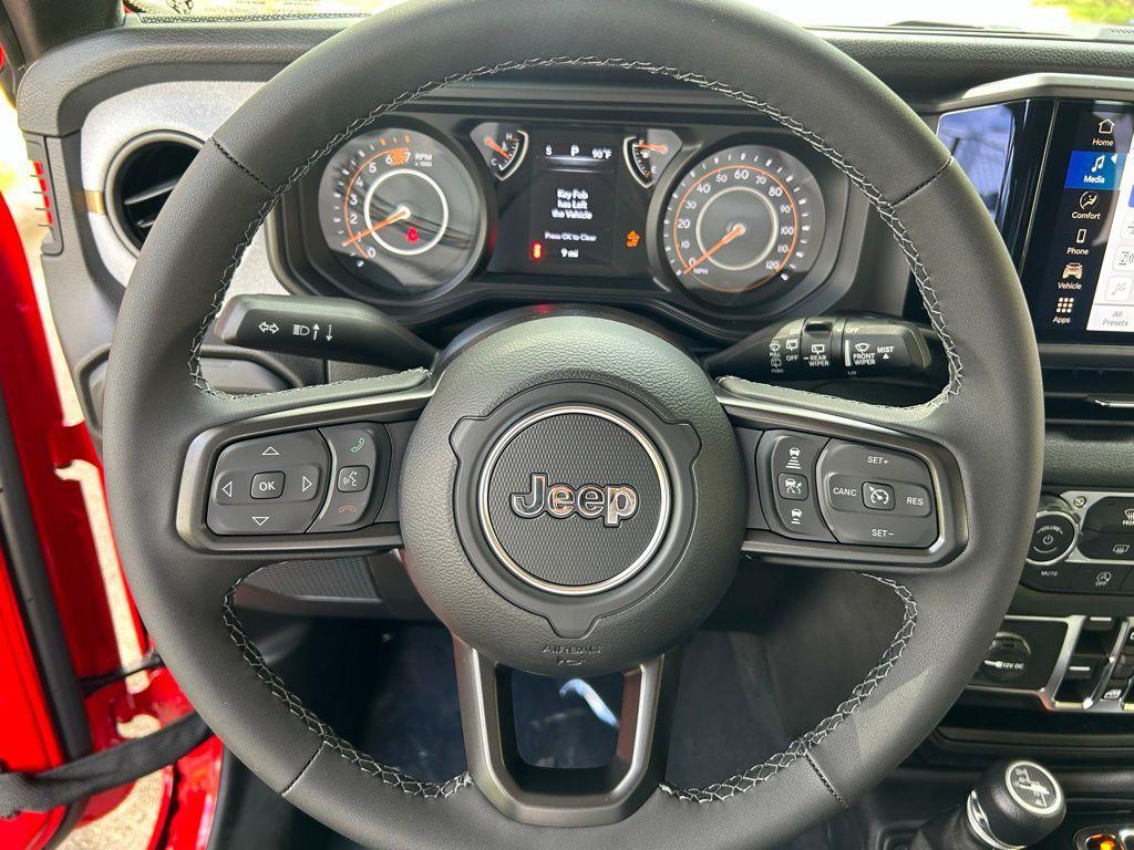 new 2025 Jeep Wrangler car, priced at $40,631