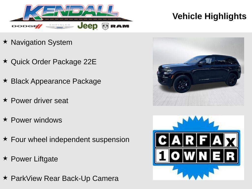 used 2024 Jeep Grand Cherokee car, priced at $34,996