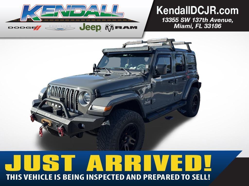 used 2021 Jeep Wrangler Unlimited car, priced at $35,996