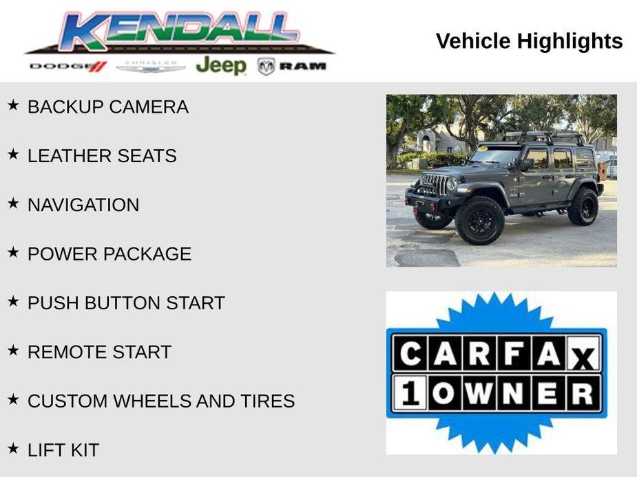 used 2021 Jeep Wrangler Unlimited car, priced at $37,987