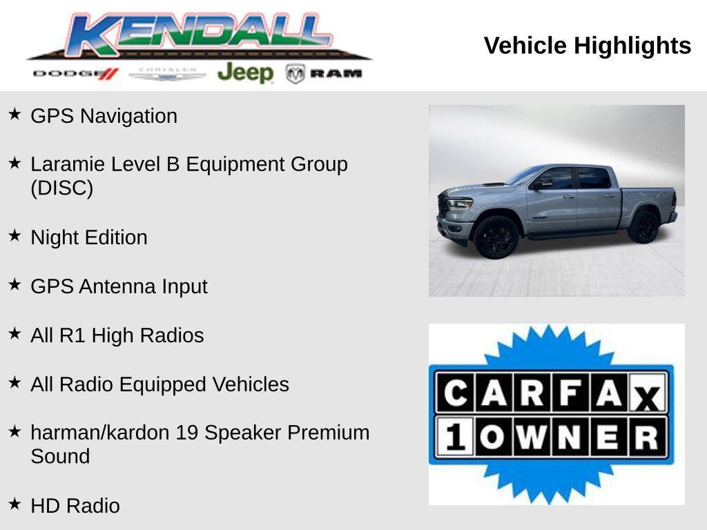 used 2022 Ram 1500 car, priced at $34,996