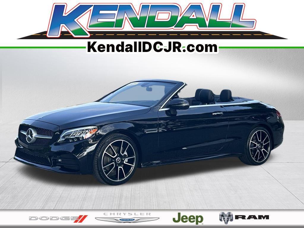 used 2021 Mercedes-Benz C-Class car, priced at $33,999