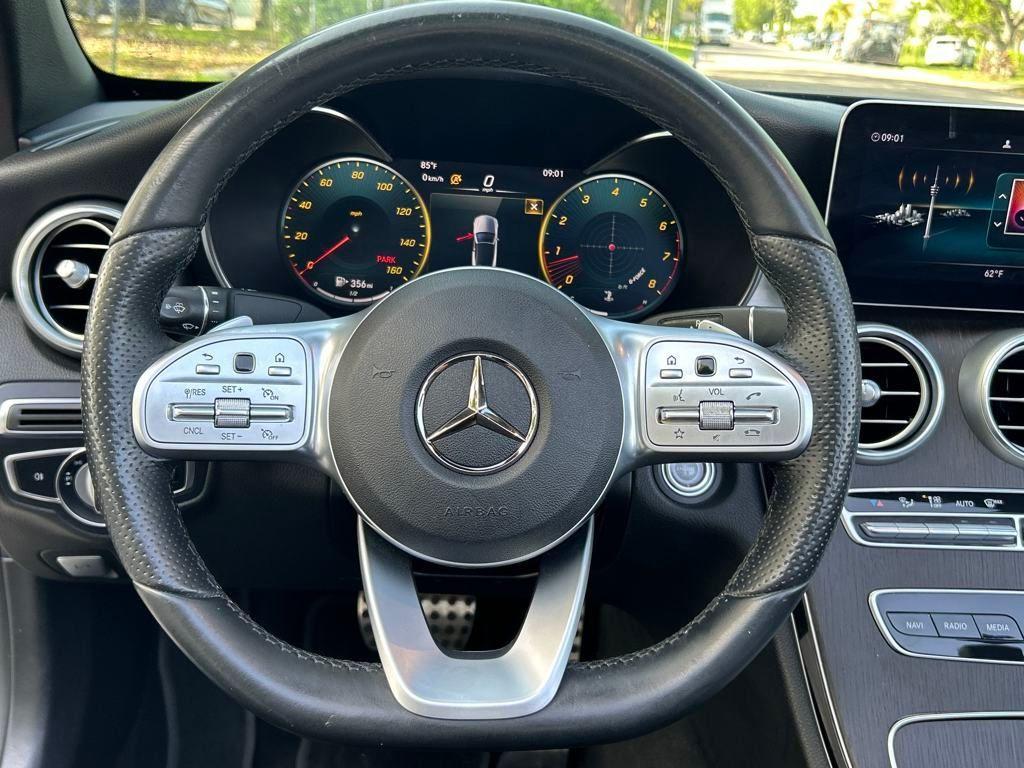 used 2021 Mercedes-Benz C-Class car, priced at $33,999