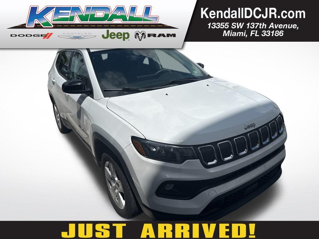 used 2022 Jeep Compass car, priced at $19,345