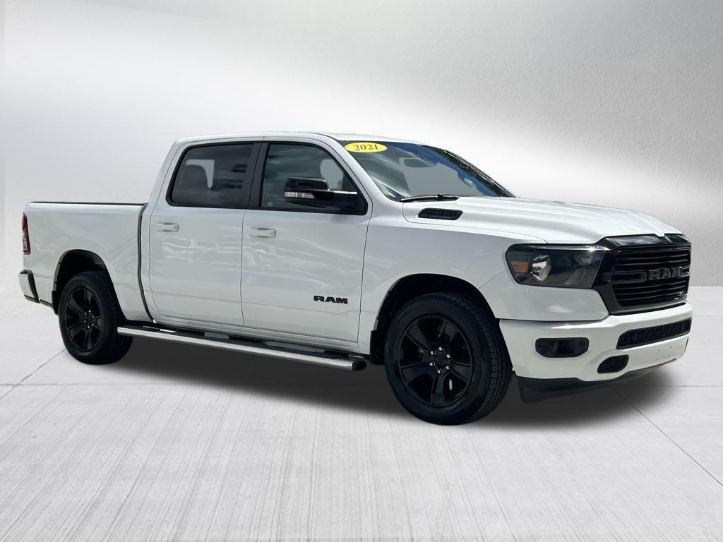 used 2021 Ram 1500 car, priced at $29,799