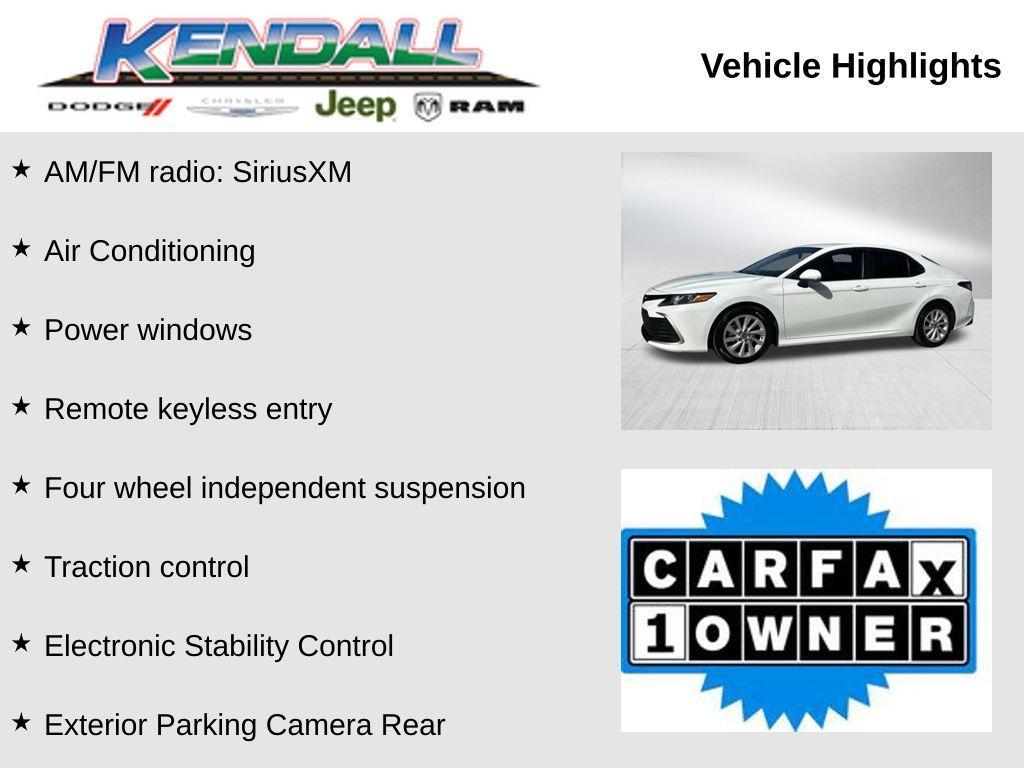 used 2023 Toyota Camry car, priced at $19,996