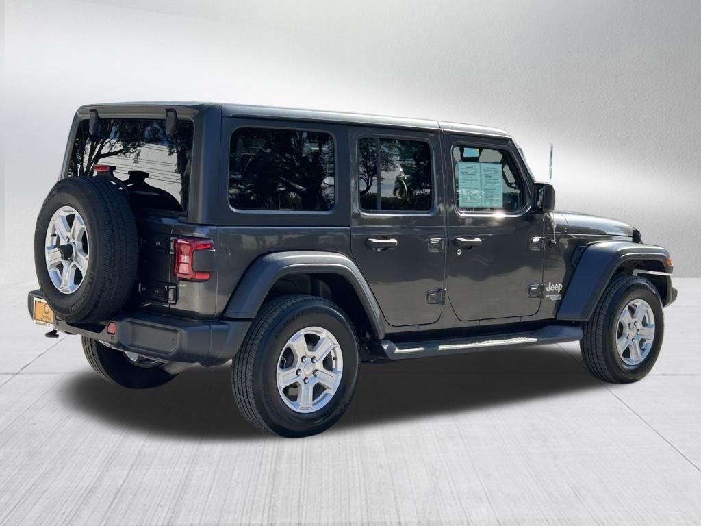 used 2019 Jeep Wrangler Unlimited car, priced at $21,997