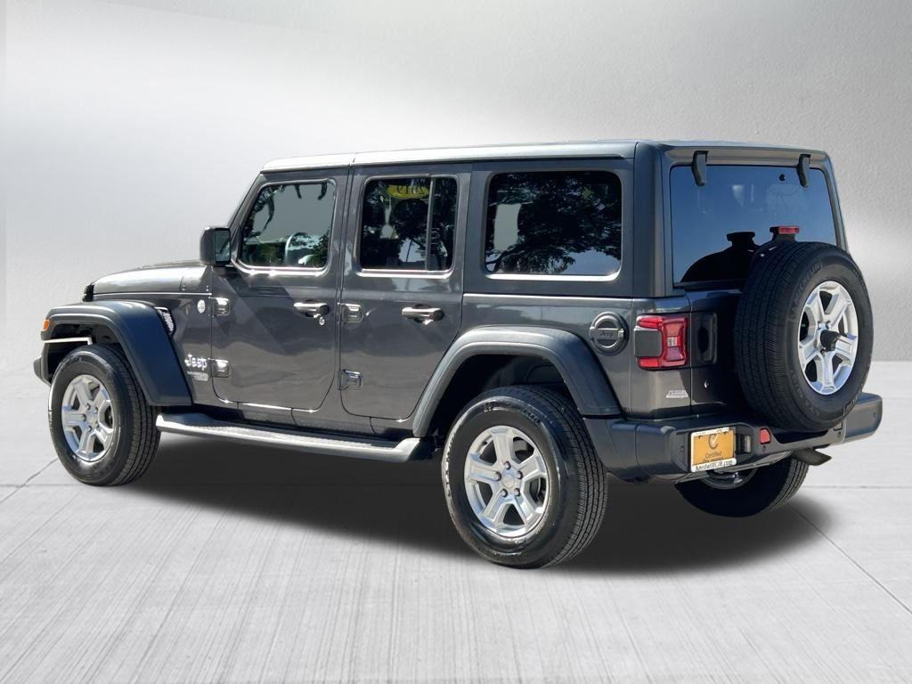 used 2019 Jeep Wrangler Unlimited car, priced at $21,997