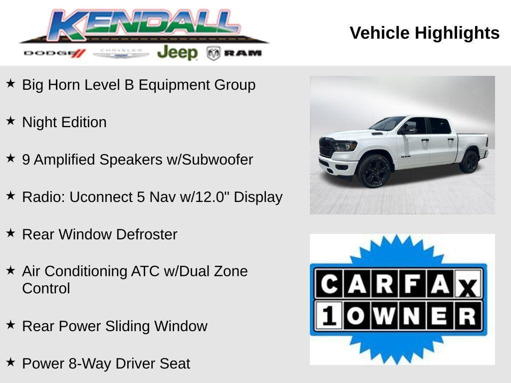 used 2024 Ram 1500 car, priced at $40,599