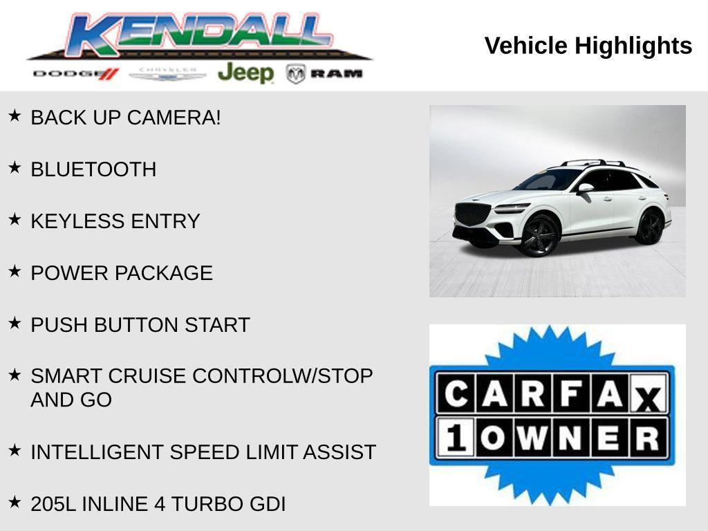 used 2023 Genesis GV70 car, priced at $36,598