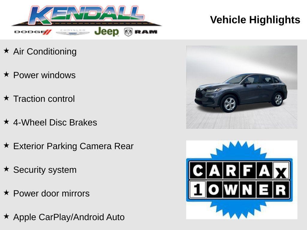 used 2024 Honda HR-V car, priced at $22,039