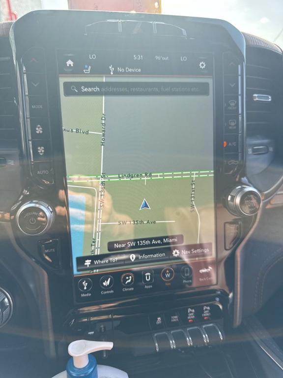 used 2021 Ram 1500 car, priced at $42,895