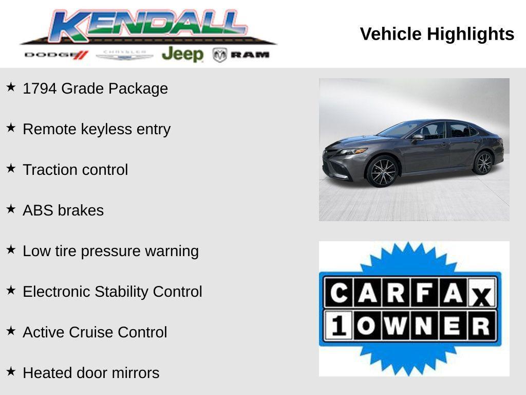 used 2023 Toyota Camry car, priced at $20,355