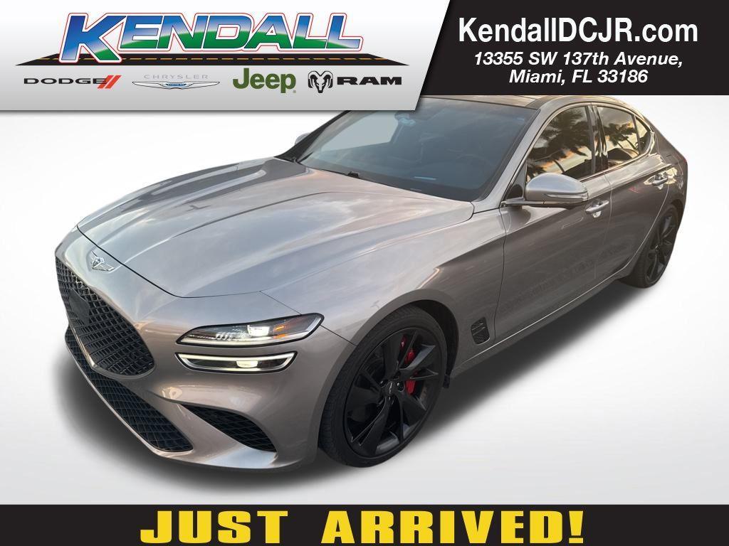 used 2023 Genesis G70 car, priced at $34,635