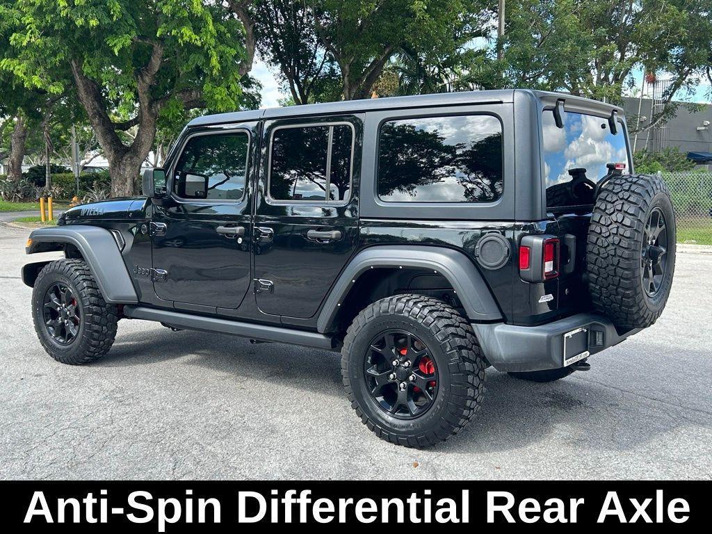 used 2022 Jeep Wrangler Unlimited car, priced at $32,488