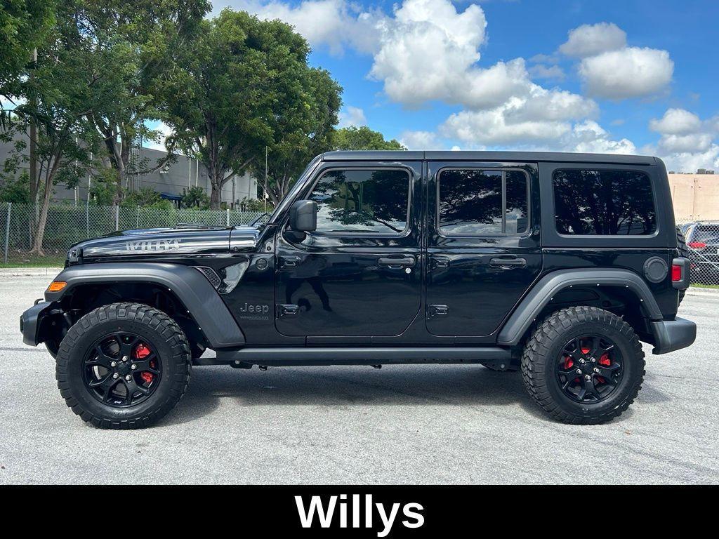 used 2022 Jeep Wrangler Unlimited car, priced at $32,488