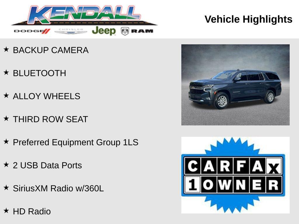 used 2021 Chevrolet Suburban car, priced at $39,789