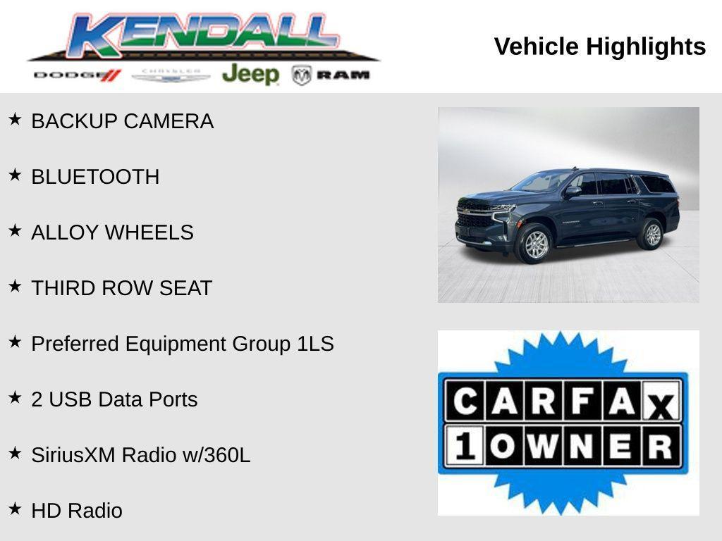 used 2021 Chevrolet Suburban car, priced at $39,789