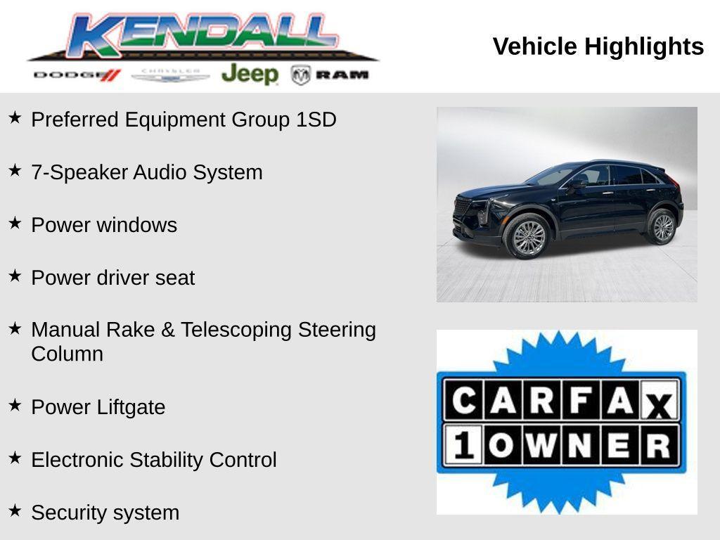 used 2025 Cadillac XT4 car, priced at $38,898