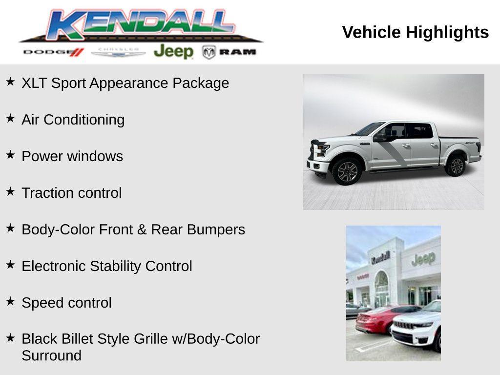 used 2017 Ford F-150 car, priced at $22,484