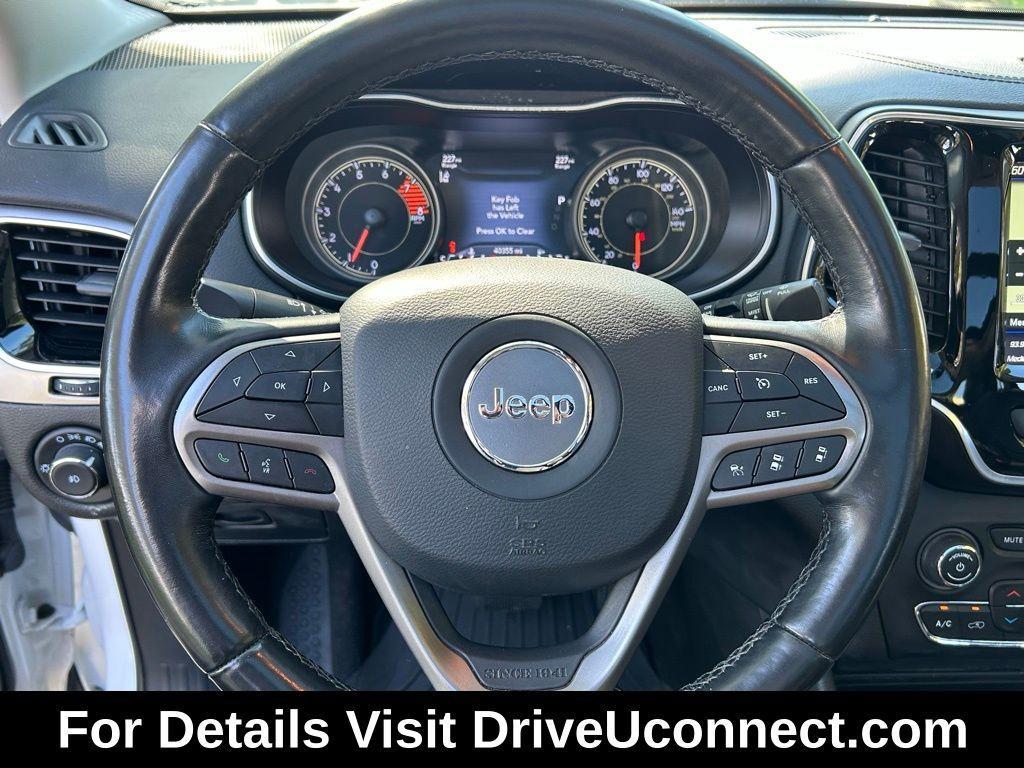 used 2021 Jeep Cherokee car, priced at $21,977