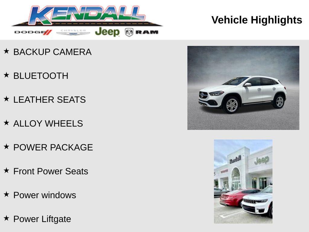 used 2021 Mercedes-Benz GLA 250 car, priced at $23,995