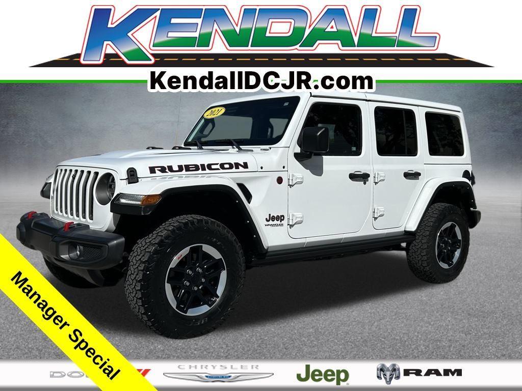 used 2021 Jeep Wrangler Unlimited car, priced at $40,996