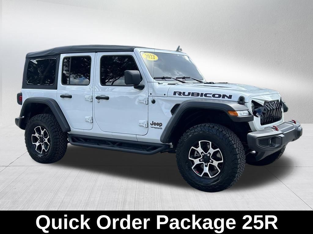used 2022 Jeep Wrangler Unlimited car, priced at $39,849