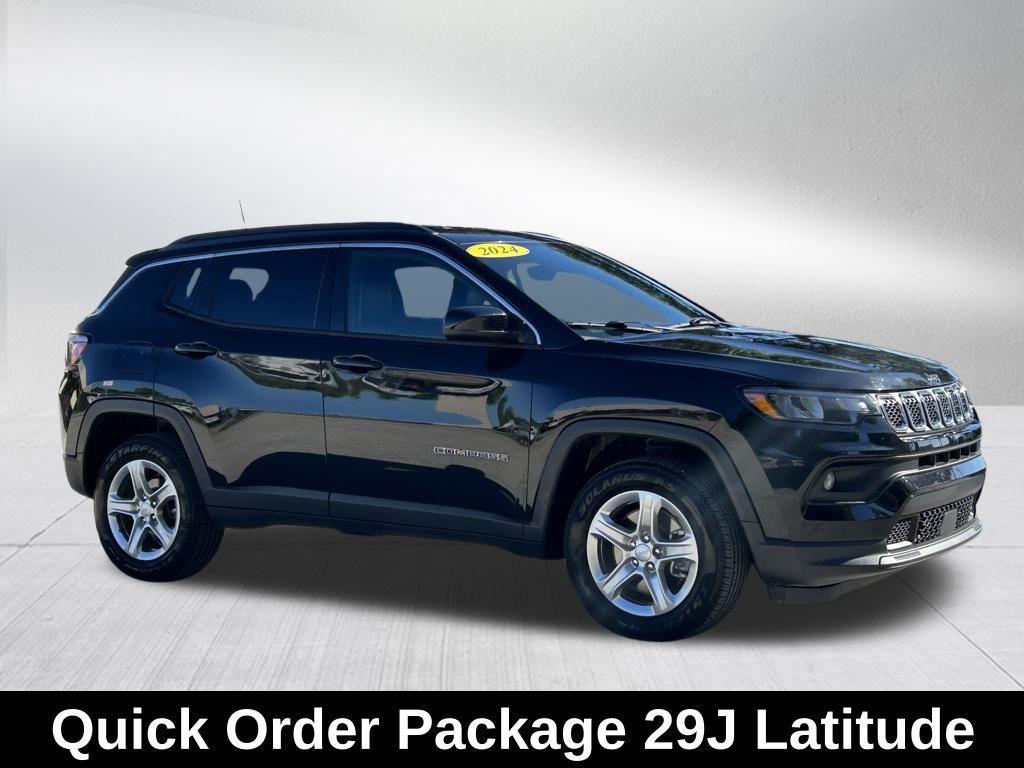 used 2024 Jeep Compass car, priced at $20,299