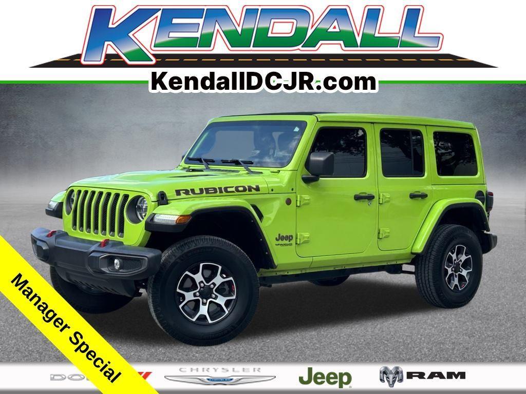 used 2021 Jeep Wrangler Unlimited car, priced at $32,699