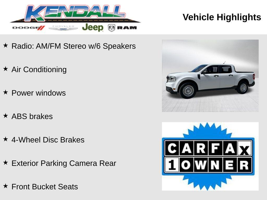 used 2022 Ford Maverick car, priced at $21,368